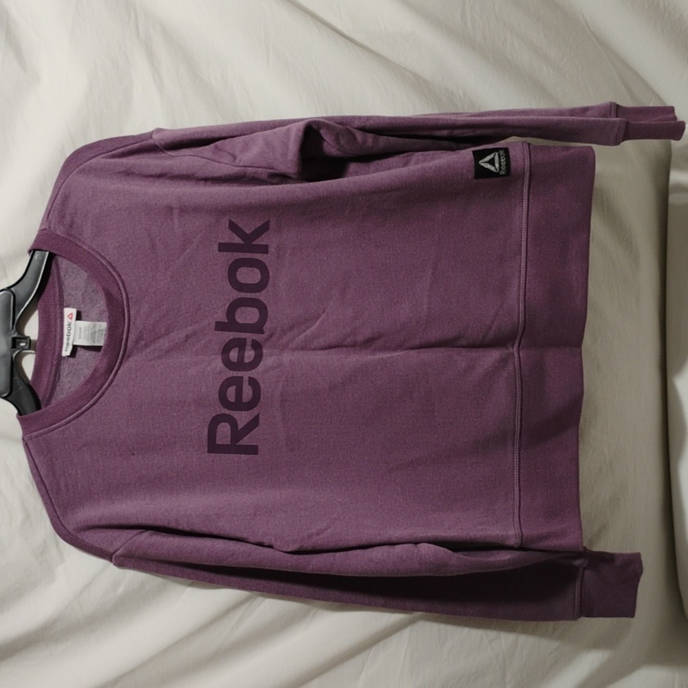 Reebok Purple Crewneck Sweater Sz.M Worn 3X Max